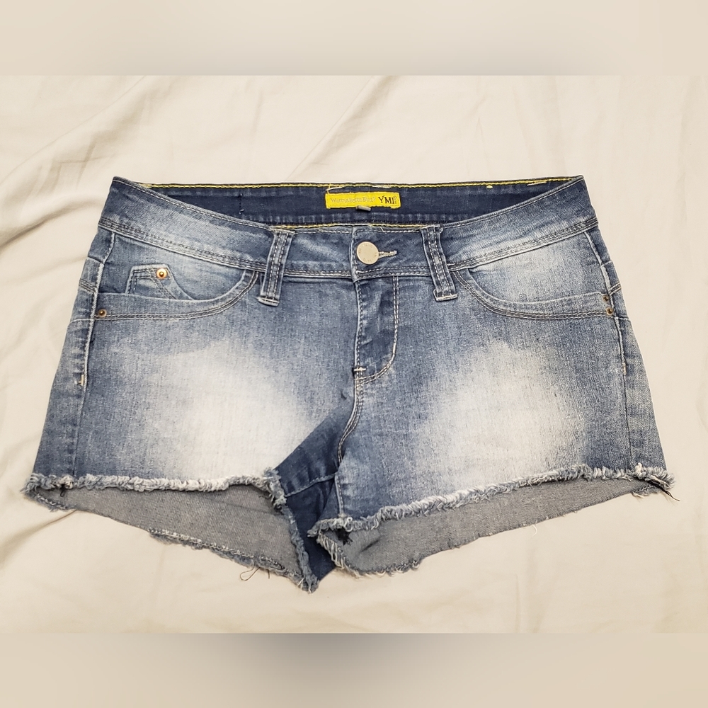 YMI Denim Stretch Jean Shorts Size 7